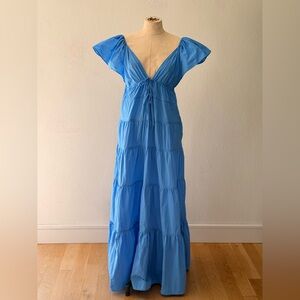 Buddy Love Sky Blue Maxi Dress